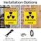 Signmission Radiation & Laser Sign, 10 in H x 7 in W, Plastic, Rectangle OS-2PACK-CR-P-710-V-10255 - alternate 7